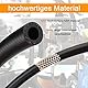 Benzinschlauch 3 Meter Kraftstoffschlauch 16mm Innendurchmesser Dieselschlauch Ölschlauch Kraftstoffleitung für Auto Traktor Motorrad kleine Motoren (3m, 16mm ID)
