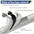 PLUMBINGMASTER 12FT propane gas line?3/8 gas hose?high pressure braided propane hose with Conversion Coupling 3/8" Flare to 1/2" Female NPT, 1/4" Male NPT for BBQ Grill
