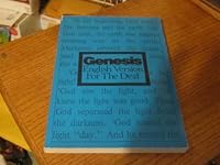 Genesis: English Version for the Deaf B001DNJXQK Book Cover