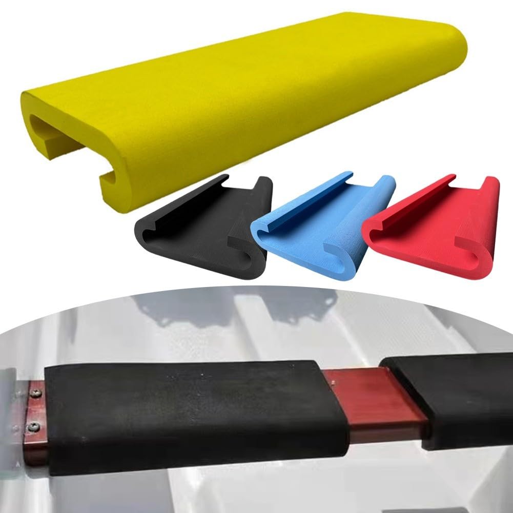 Confezione da 5 cuscini in schiuma EVA a forma di U per canoa Dragon Boat per KAYAK, antiscivolo, impermeabili, con supporto lombare, assortiti (blu)