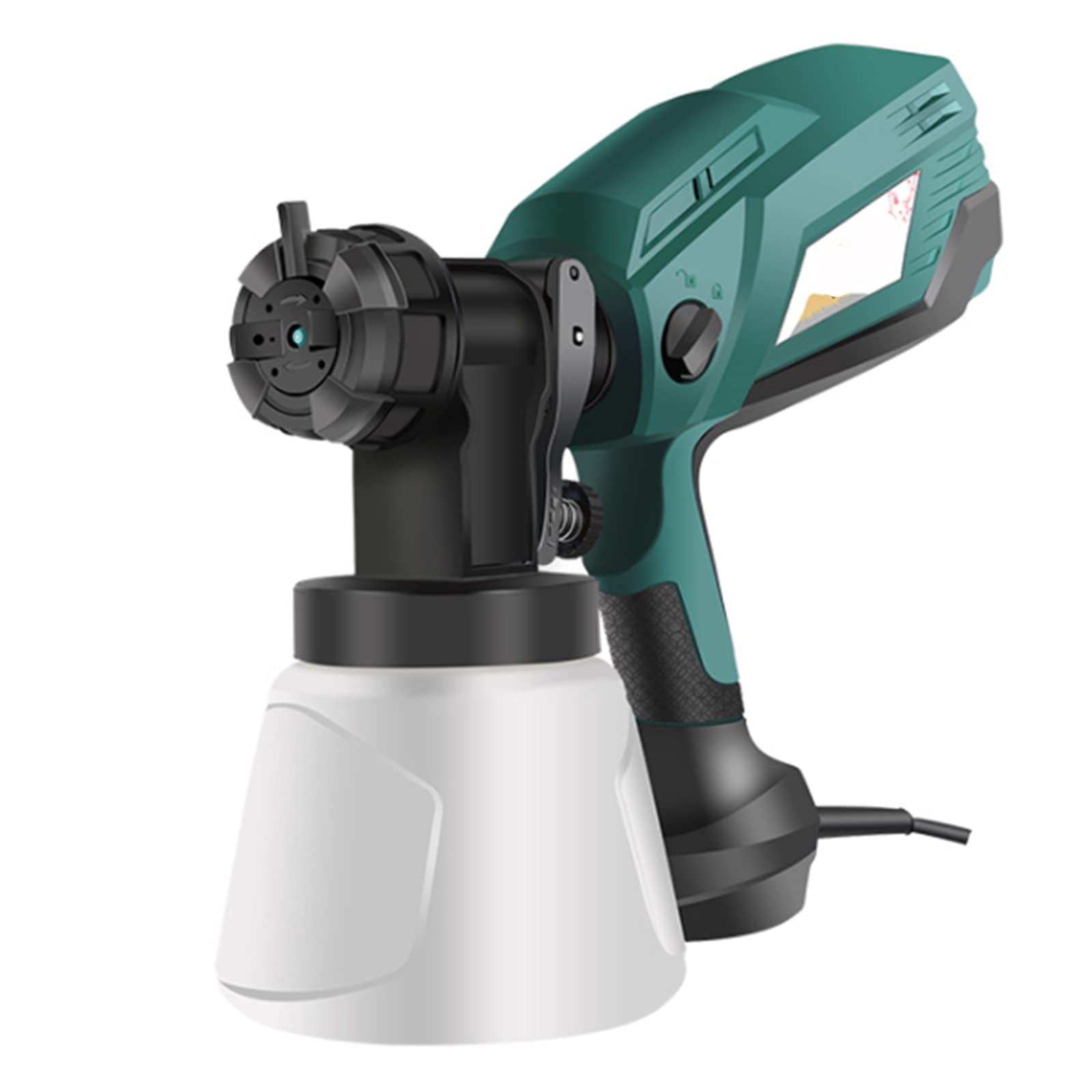 Buy ONEKJWH Electric Paint Sprayer, Fence Sprayer Adjustable Air And Paint Flow Control Device