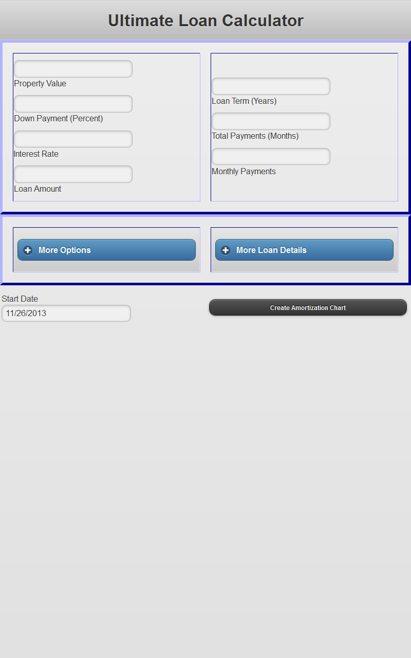 Ultimate Loan Calculator - App on Amazon Appstore