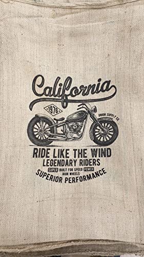 Kaffeesack Jutesack Deko - 90x60cm Mit Seltenem Motiv Berilo