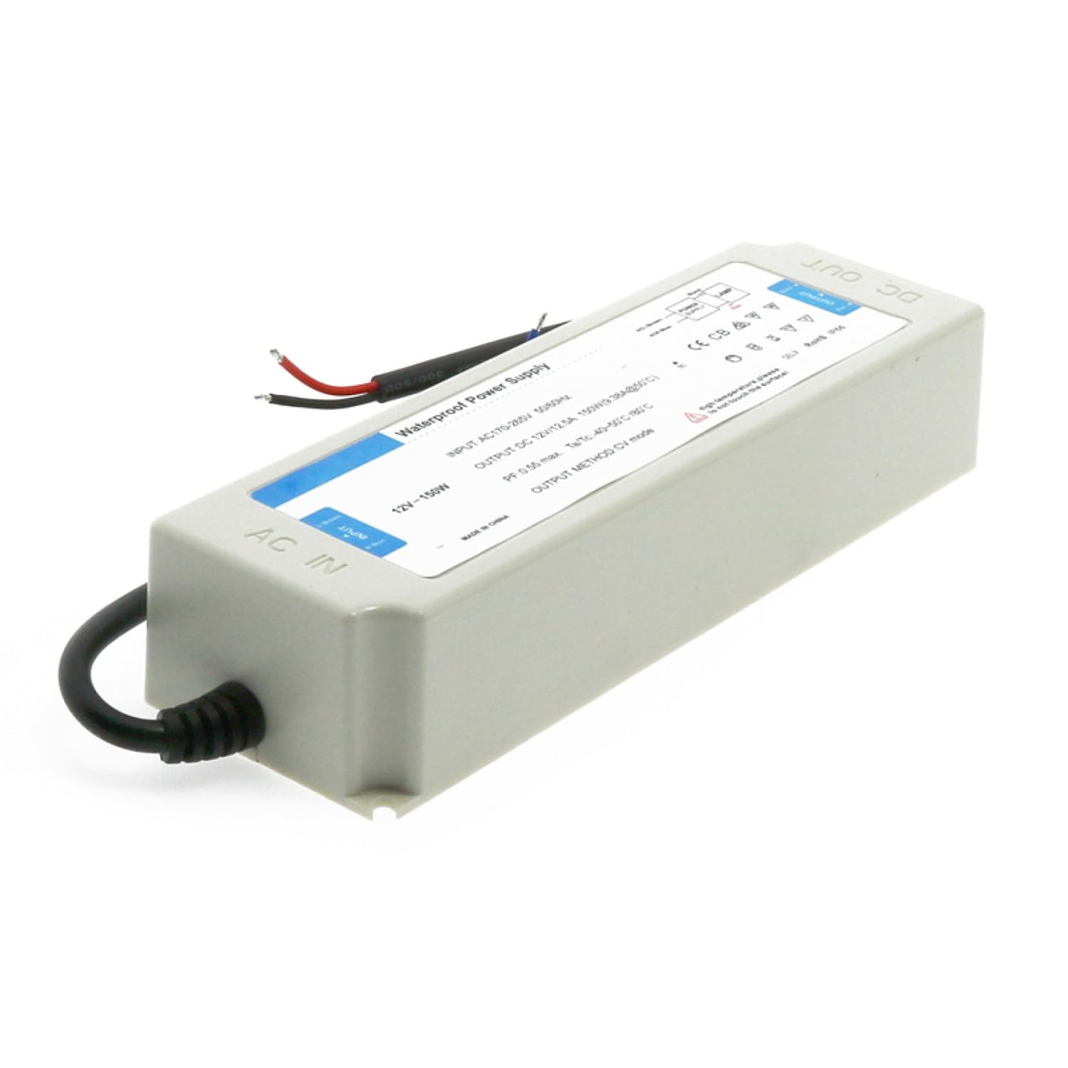 Alimentatore per strisce LED 100 W 24 VDC IP66