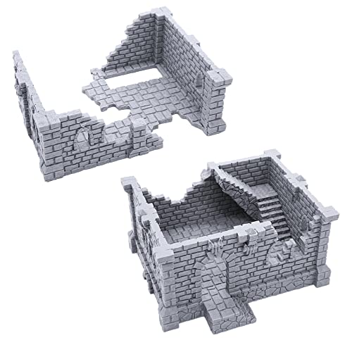 Ulvheim Ruins Set C terrain de jeu de guerre et décor de table 28mm