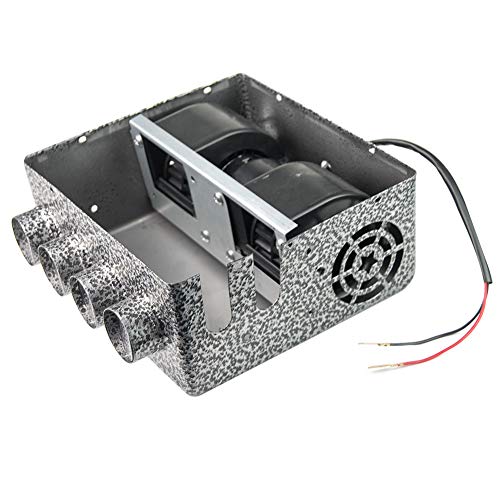 Evargc 05WCH-1204-01@#SYUS Universal 12V Dual Blower Iron Compact Heater 4 Vents thumb #4