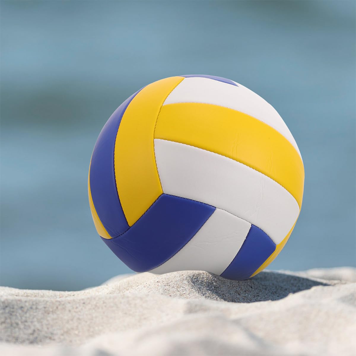 Pallavolo Morbida da Indoor in Pu, 2 Pezzi, Misura 5, per Allenamento e Partite Interne, Facile Controllo per Studenti