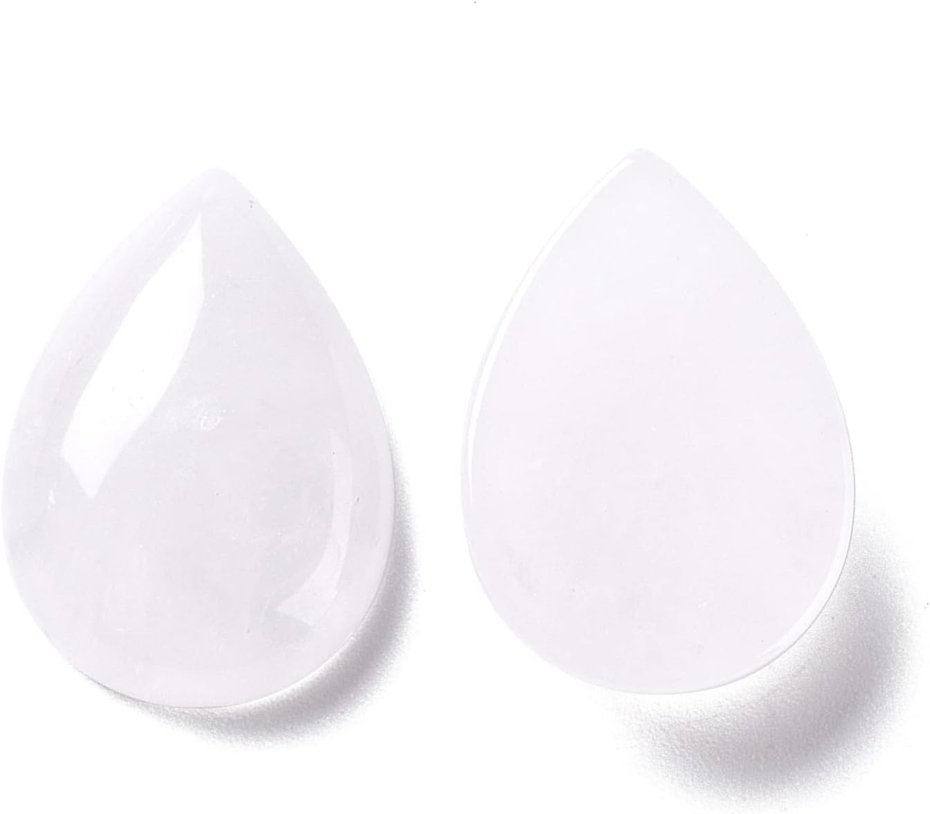Fashewelry Natural Teardrop Flat Back Cabochons Beads