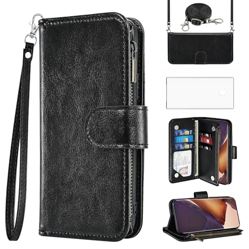 Housse Note 20 Ultra 5G antichoc avec protège-écran et étui zippé Samsung Note20+