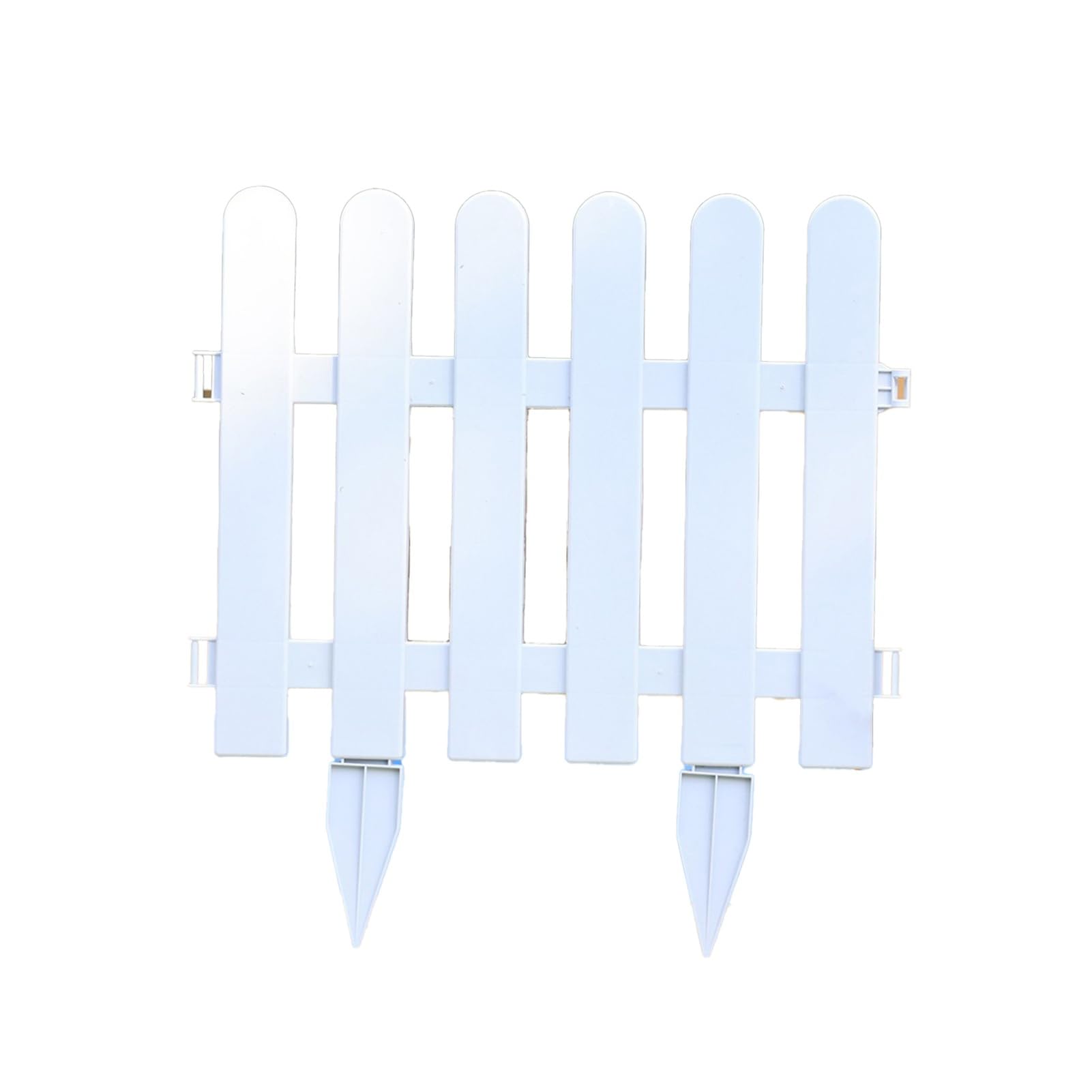 Plastic Garden Retaining Fence Garden Edging Border Panels with Stakes No Dig Landscape Edging Border for Yard Lawn