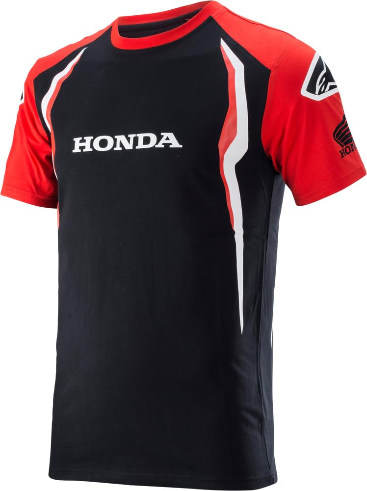 Alpinestars Honda T-Shirt (Black/Red, XXL), Red/Black, XXL