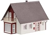 Is assembly required: True Faller 130318 - Einfamilienhaus weinrot, 19.2 x 9.2 x 14.2 cm