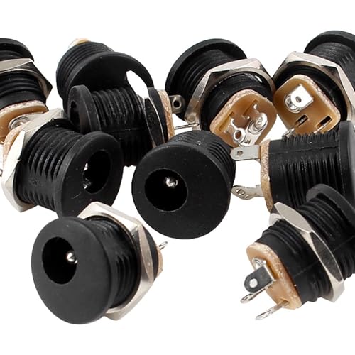 uxcell 10 Pack 5.5 x 2.1mm DC Power Jack Adapter miniatura 6