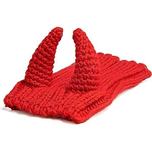 Zoo-Snoods-Devil-Costume-for-Dogs-Cats-Halloween-Small-No-Flap-Ear-Wrap-Dog-Snood-for-Pets-Dog-Devil-Ears-for-Winters-Easter-Christmas-New-Year-Soft-Yarn-Ear-Covers - Cucciolini Doodles   Zoo-Snoods-Devil-Costume-for-Dogs-Cats-Halloween-Small-No-Flap-Ear-Wrap-Dog-Snood-for-Pets-Dog-Devil-Ears-for-Winters-Easter-Christmas-New-Year-Soft-Yarn-Ear-Covers
