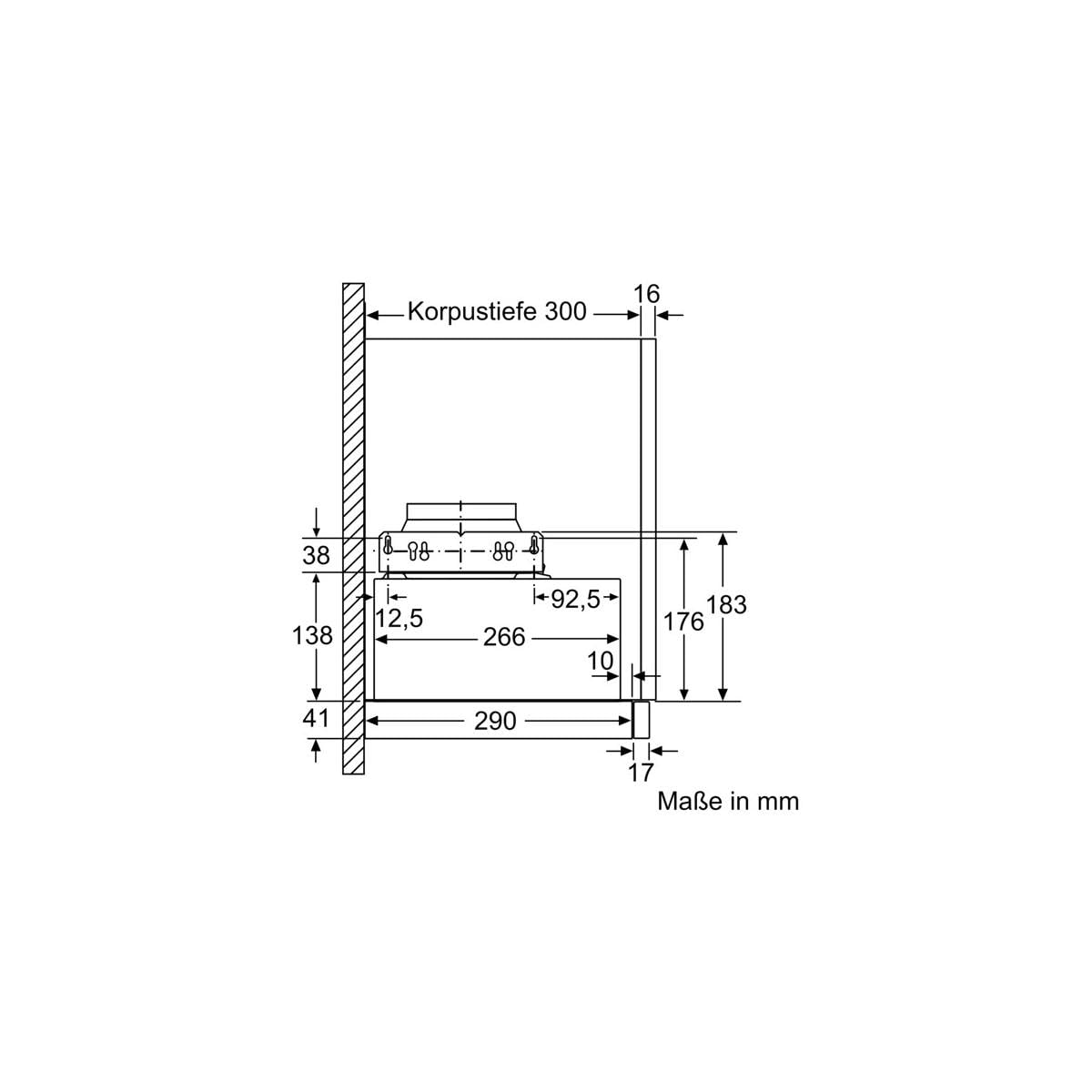 Cappa Classica BOSCH DFM064W54 in metallo