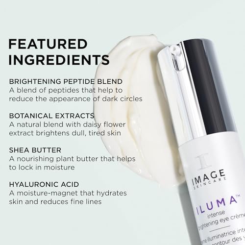 IMAGE Skincare, ILUMA Intense Brightening Eye Crème, Helps Reduce Signs of Visible Skin Aging, Dark Circles, Spots and Discolouration Under Eyes, 15 mL - Image 5