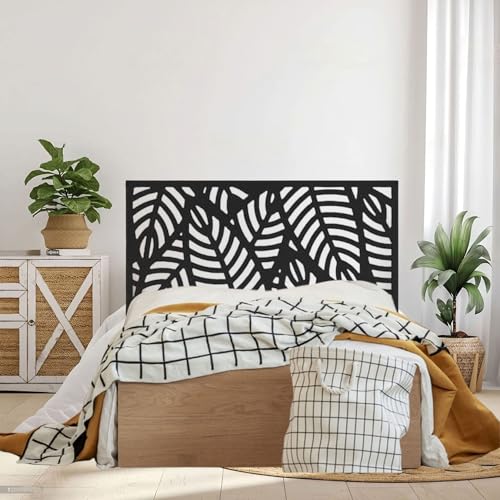 El Herrero Cabecero de Forja Corte Láser Amazonica | Cabezal para Cama de Matrimonio e Individual | Producto Artesanal de España