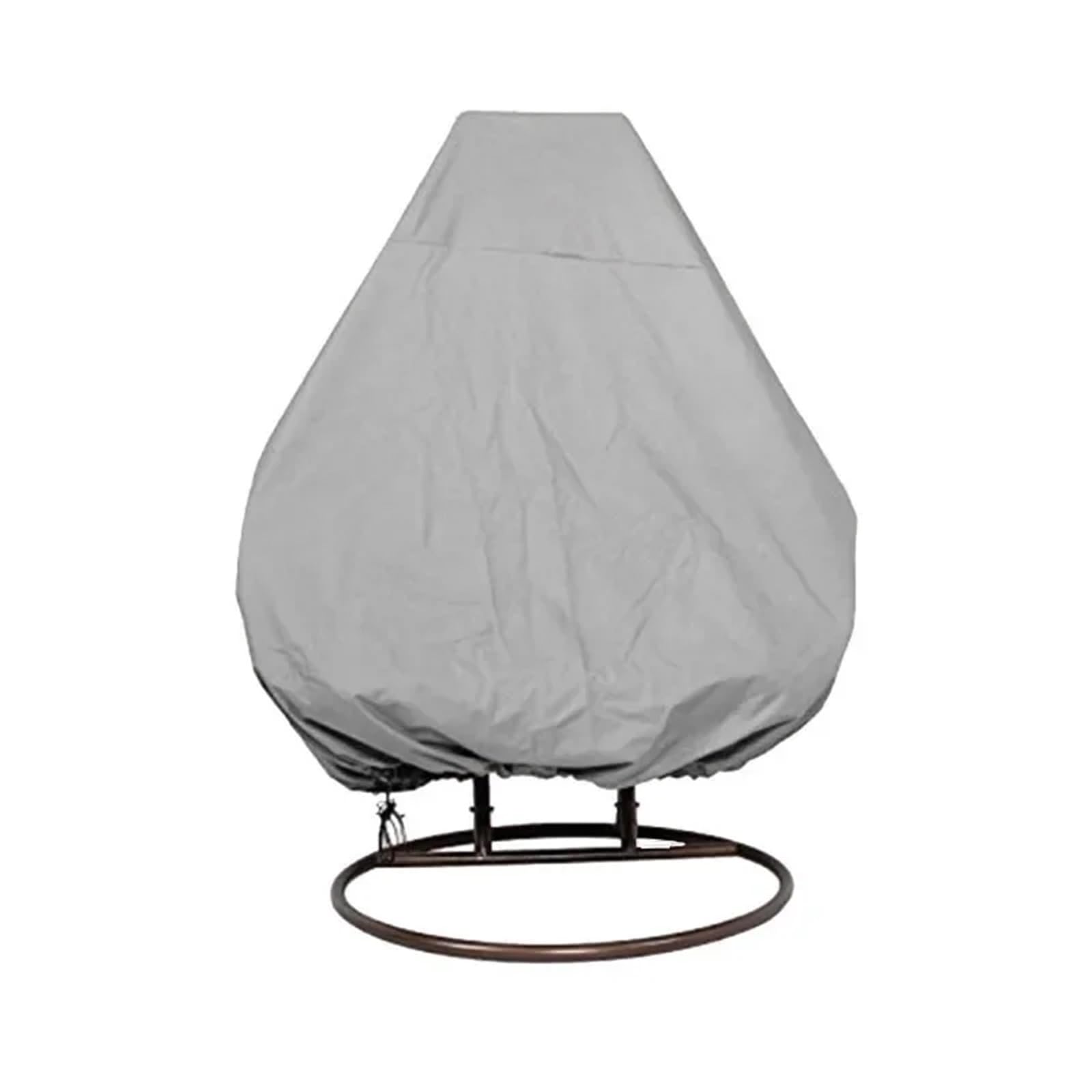 Gsjnhy 210D- Grey Egg Chair Cover 210D / 190T Outdoor Garden Swing Chair Waterproof And Dustproof Cover Available In Two Specifications For Swing Hammock(,230X200cm)