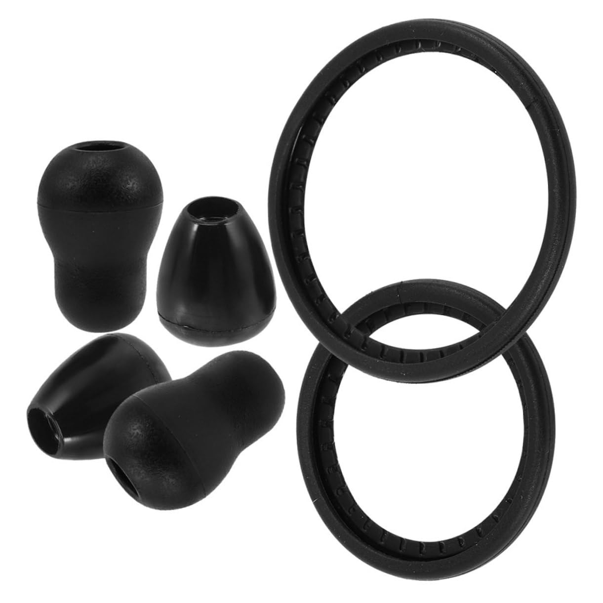 10sets Stetoscopio Diaframma Sostitutivo e Tappi Auricolari Accessori Compatibili Per Stetoscopi Per Adulti e Facili Da Usare e Sostituire