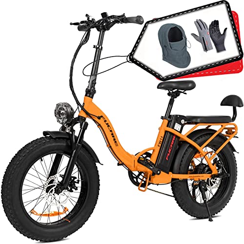KGK Adults Folding Electric Bike for Adult Teens Electric Mountain Bike