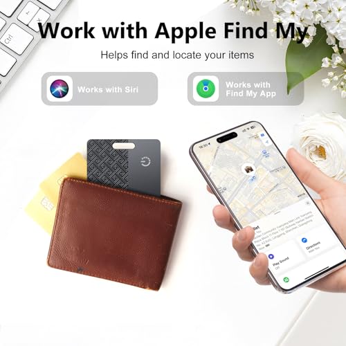 Portfel Tracker Card (tylko iOS), możliwość ponownego ładowania Bluetooth Smart Wallet Tracker, kompatybilny z Apple Fin