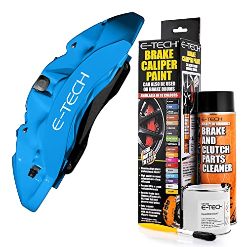 E-TECH Brake Caliper Paint Kit, Sky Blue