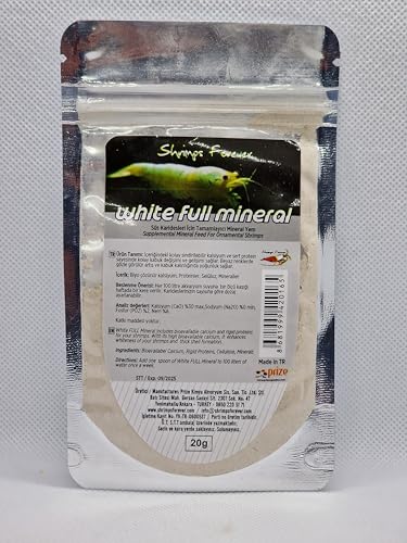 Shrimp Forever White Full Mineral, 20 g (Pack of 1)