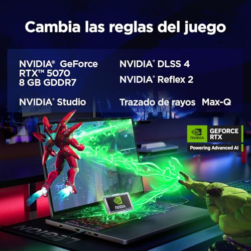 Miniatura 5 de Lenovo Legion Pro 5 Gen10 Portátil Gaming Ia 16 Wqxga Intel Core I9-14900hx, Nvidia Geforce Rtx 5070, 32gb Ram, 1tb Ssd, 240hz, Wifi 6, Sin Sistema Operativo Qwerty Rgb 24 Zonas Español Negro