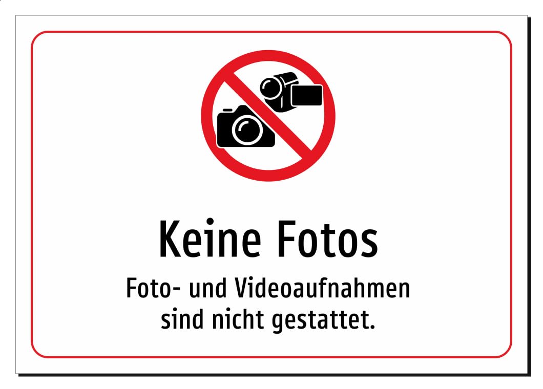 39352-DE-S-13 | Keine Fotos - Foto- und Videoaufnahmen sind nicht
