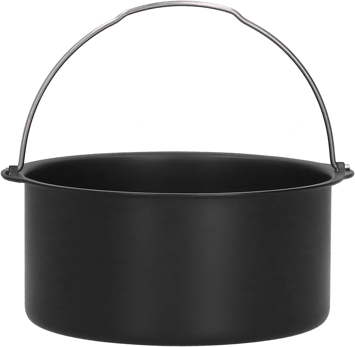 GLOGLOW Electric Fryer Components Carbon Steel Nonstick Baking Tool for Air Fryer, Ideal for Cakes, Desserts and Breads Cake Drum, 8 Inch Nan (7 Inch 1500mAh Li Ion Battery)