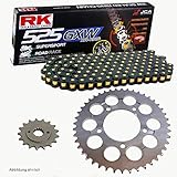 Kettensatz bzw. Kettenkit ist passend für Suzuki GSX-R 1000 07-08 ( Typ CL1111 CL2111 )