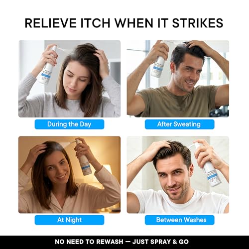 Image of ProBliva Psoriasis Scalp Spray: Scalp Treatment for Psoriasis, Dandruff & Seborrheic Dermatitis - On-Demand Itch Relief - Helps Relieve Flaking, Scaling & Dryness - Lightweight & Non-Greasy - 2 Pack