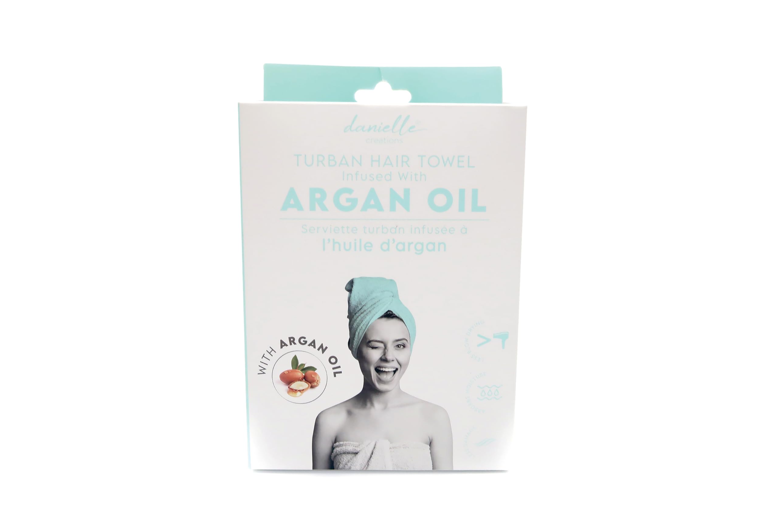 Upper Canada UK Hair Turban - Argan Oil Infused, Green