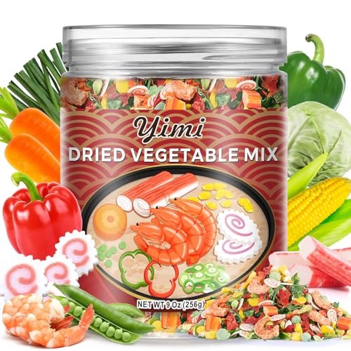 Image of Yimi Seafood Dehydrated Vegetables 10 kinds Freeze Dried Shrimp Mix Soup
