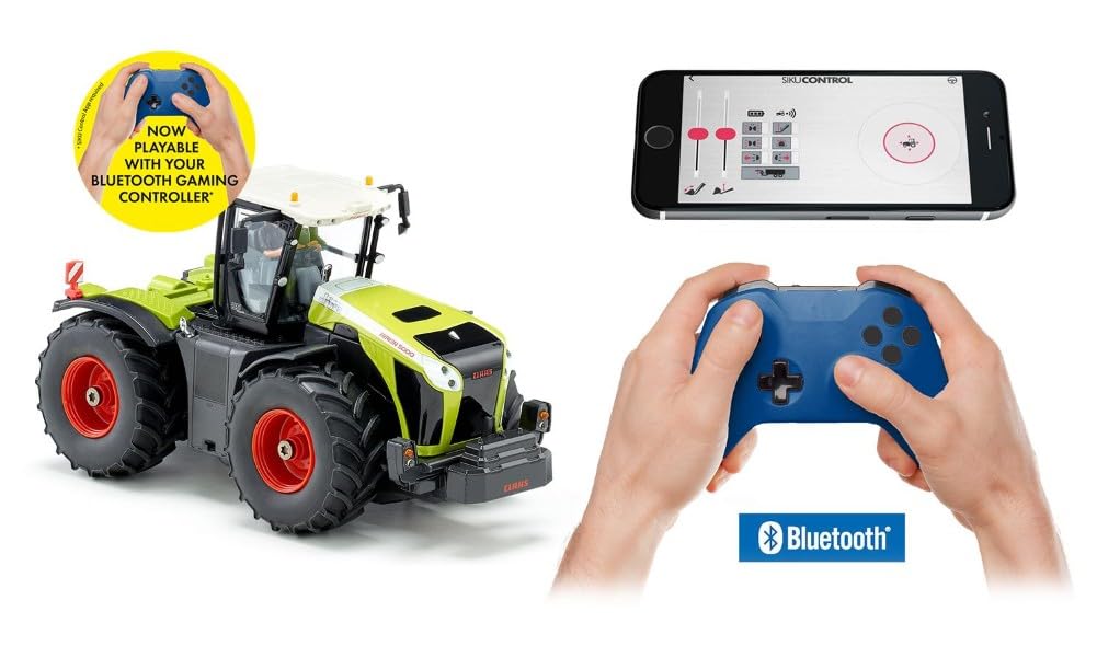 siku 6794, Claas Xerion 5000 TRAC VC tractor, Green, Metal,Plastic