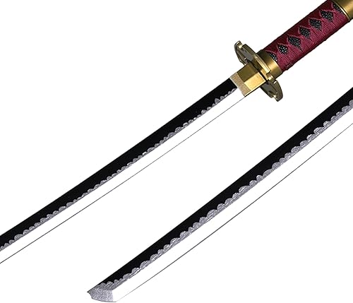 Miniatura 3 de Espadas de cosplay de anime de 40 pulgadas KitetsuShisuiWado ichimonjiYama EnmaDeath Surgeon Trafalgar Law.