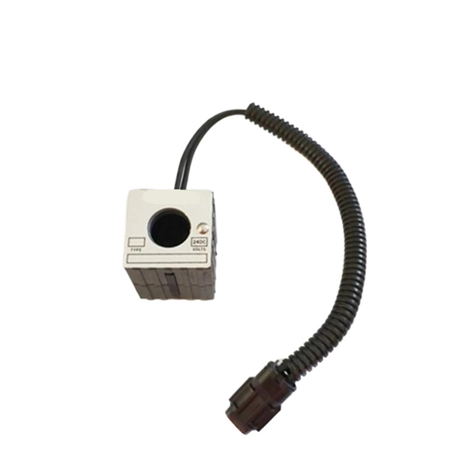 Lunmengcc Dc24v Safety Lock Solenoid Valve Coil Excavator Accessories Dc12v