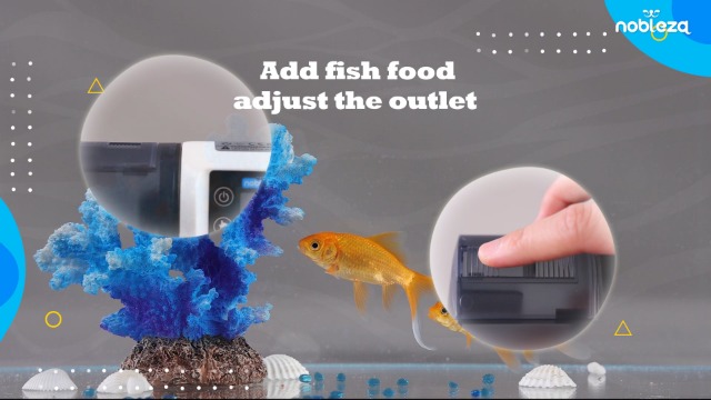 Top 10 Distributori Automatici Di Cibo Per Pesci Podazz Mangiatoia Automatica Acquario Con Display Lcd E Impostazione Del Tempo Di Mangime