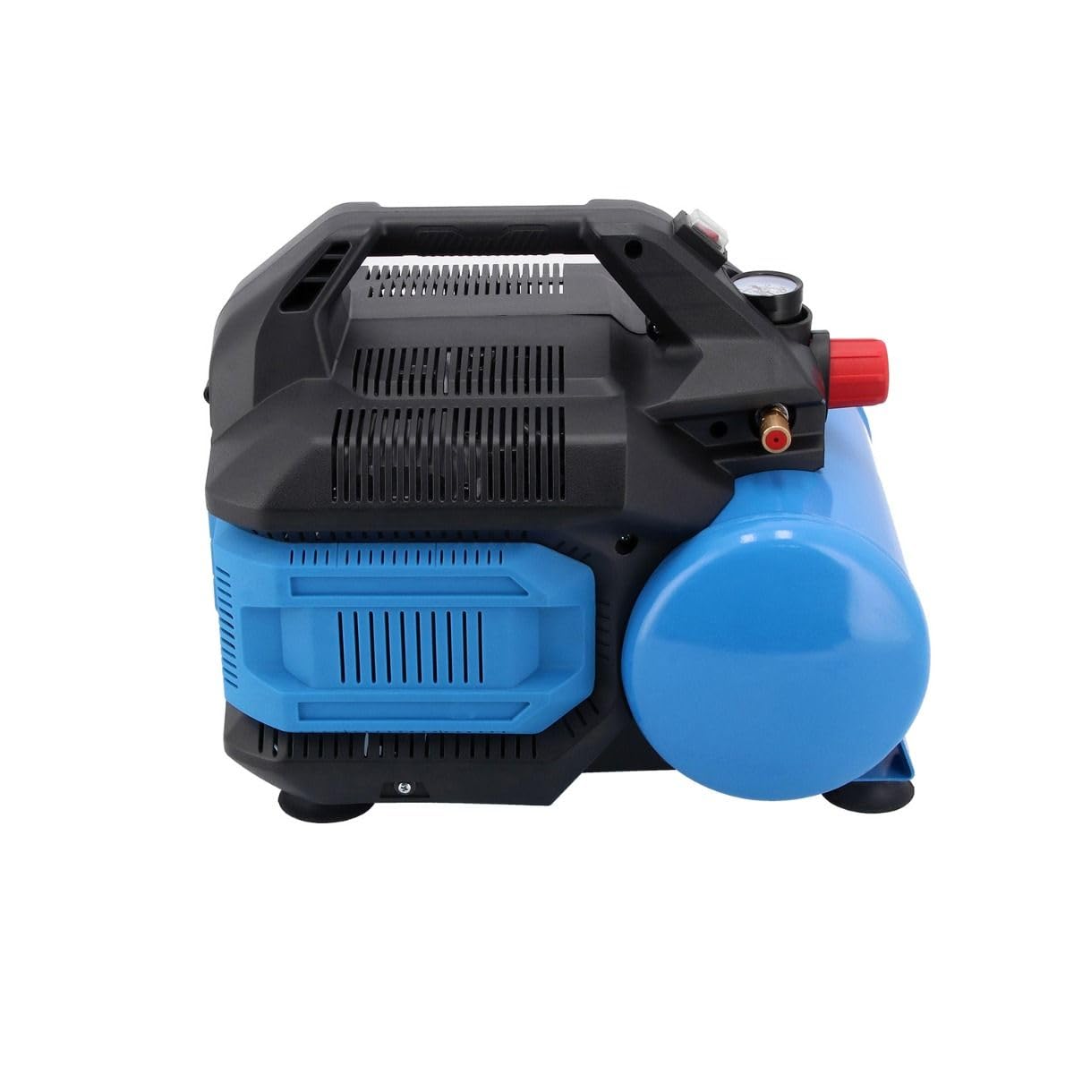 Airpress Compresor sin aceite de dos pistones LMO 6-126 8 bar 1 CV / 0,75 kW 88 l/min 6 litros