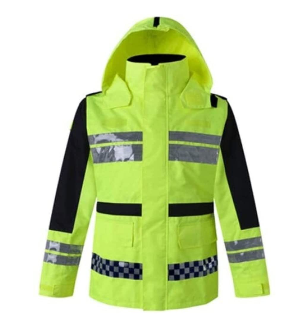 ApuaVireo&Co chalecos alta visibilidad, Traje reflectante for adultos, chaqueta de seguridad de poliéster, mono impermeable de alta visibilidad, chaleco reflectante de seguridad.