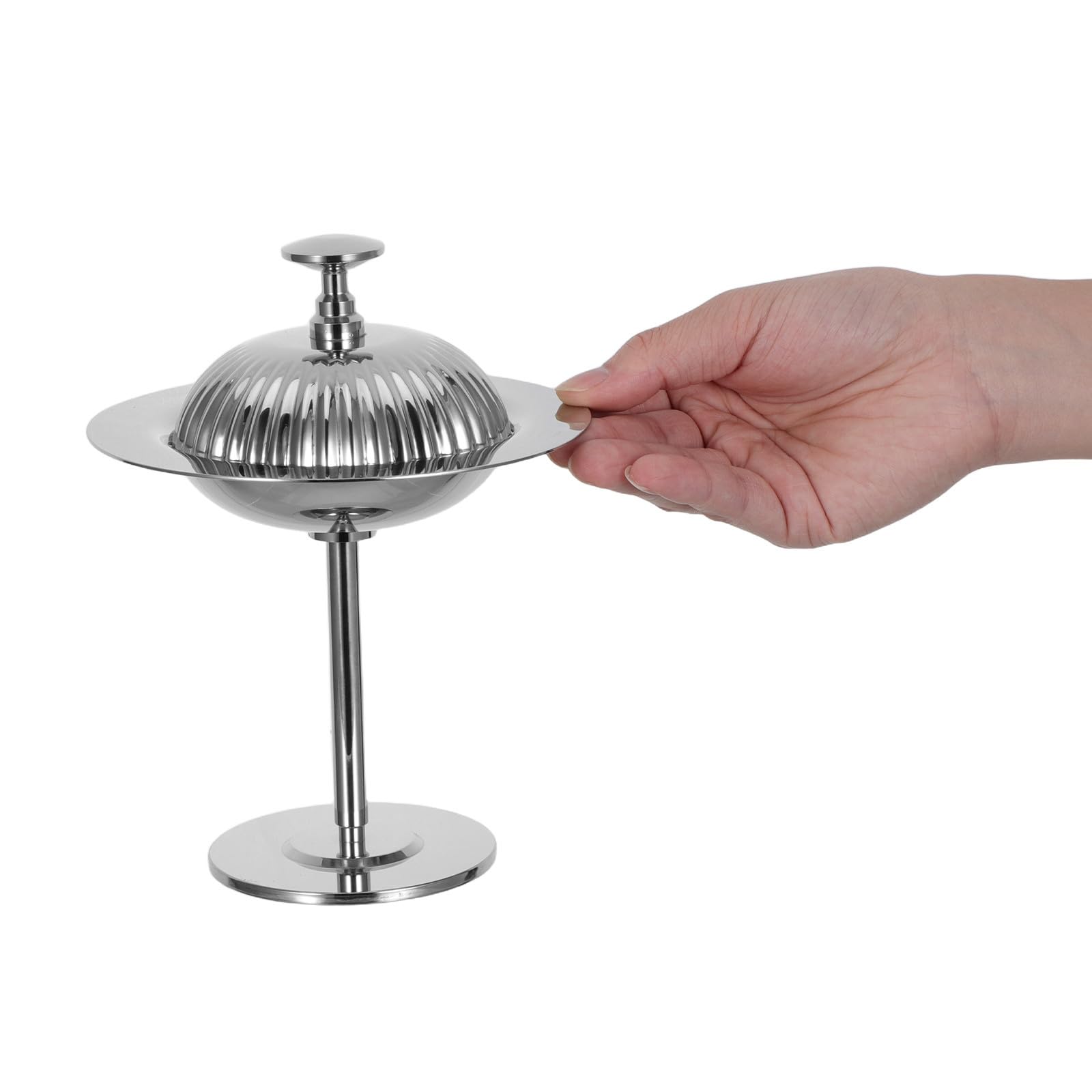 Tazón de Postre de Acero Inoxidable Base Elegante y Reutilizable para Fiesta Verano, Adecuado para Servir Helados y Postres en Celebraciones
