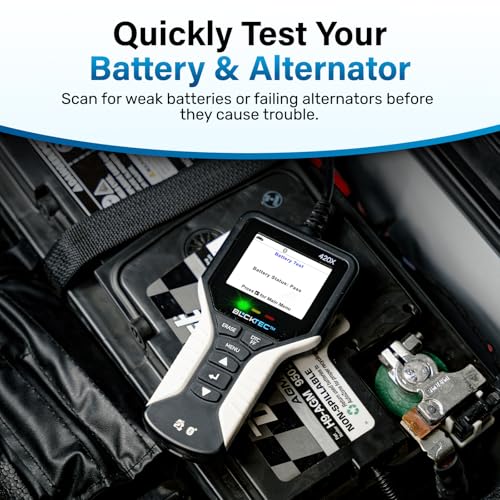 Image of BLCKTEC 420X OBD2 Scanner Diagnostic Tool, Read and Clear Check Engine Light, Car Code Reader for All OBDII Cars 1996 and Newer, Comes with Bluetooth Topnotch App On iOS & Android