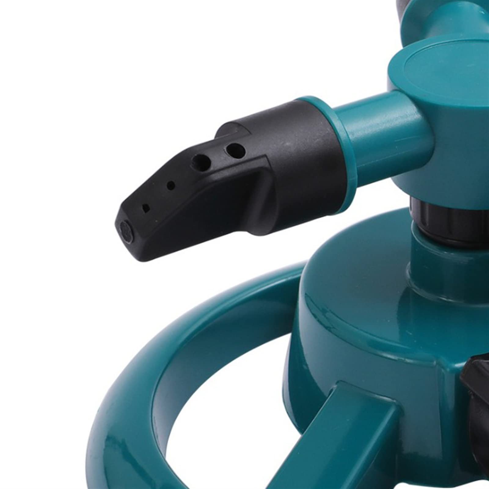 Automatisch um 360 Grad drehbarer Rasensprenger Gartensprinkler mit 3-Armiger Rotationsdüse Große Flächenabdeckung Bewässerungssystem für Rasen und Garten