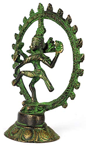 Ashirwad Lord Shiva Natraj Dancing Brass Statue Idol Sculpture For Home Decor Temple (Natraj-03) #TOP2