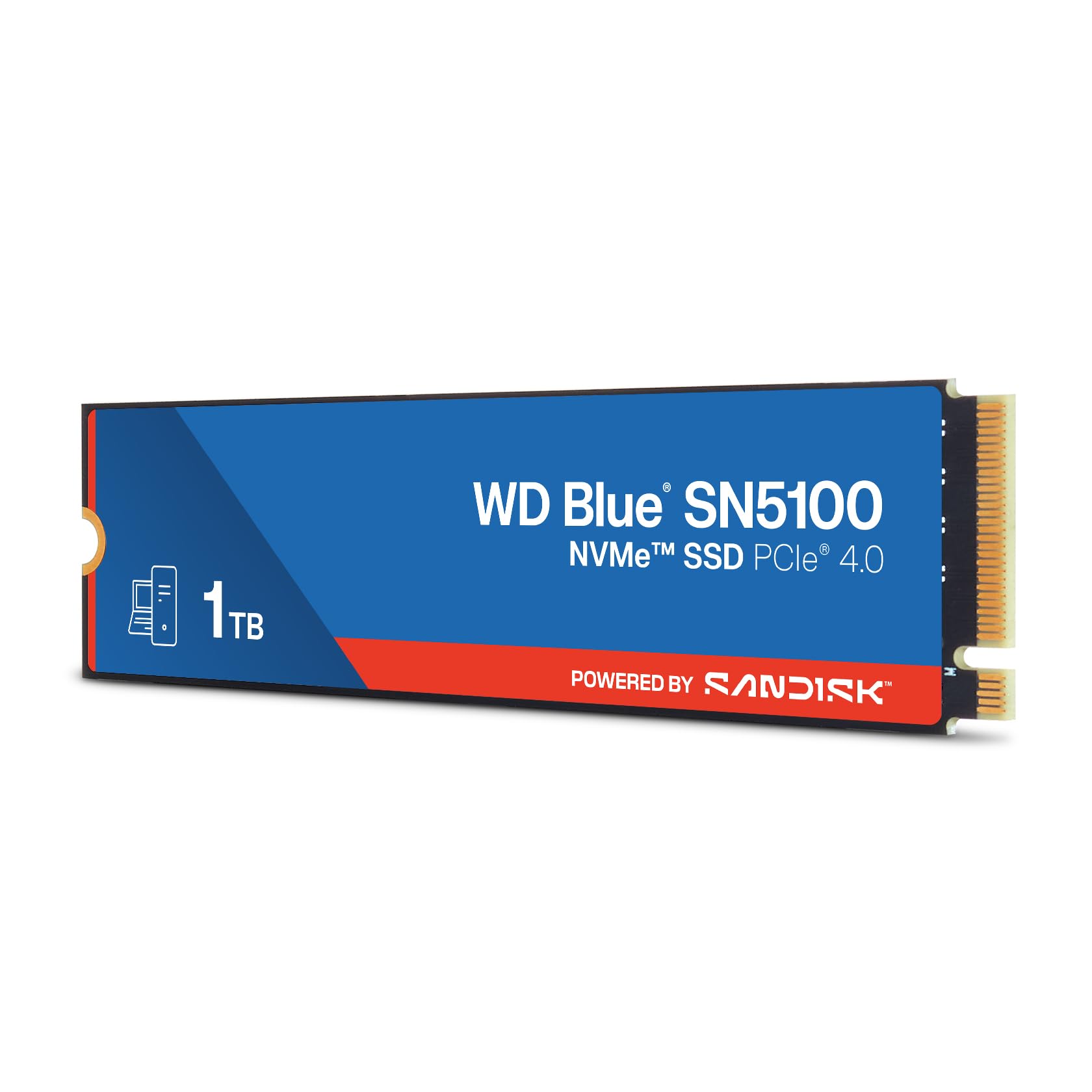 SanDisk WD Blue SN5100 1TB NVMe SSD - Fast & Reliable -6