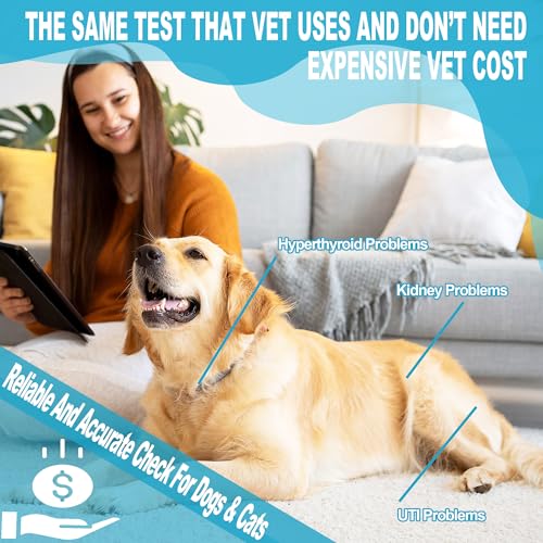 image for MEDIMATIC 10-in-1 Dog & Cat Urine Test Strips for Dogs - 50ct Dog & Ca