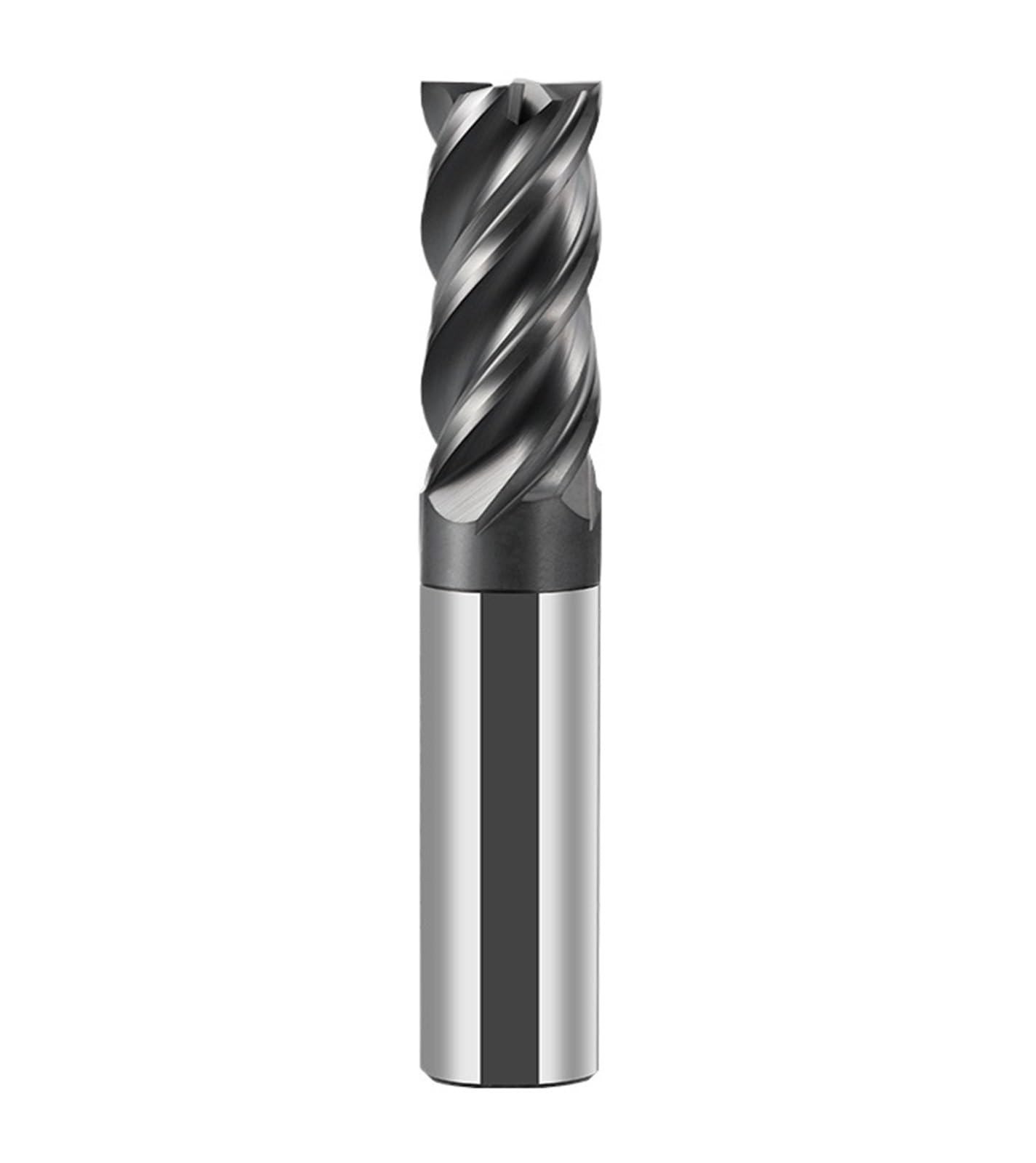 1 Uds HRC70 4 Fresas De Carburo Flauta for Enrutador Metal Herramientas Corte Fresado CNC(4X20X4X100)
