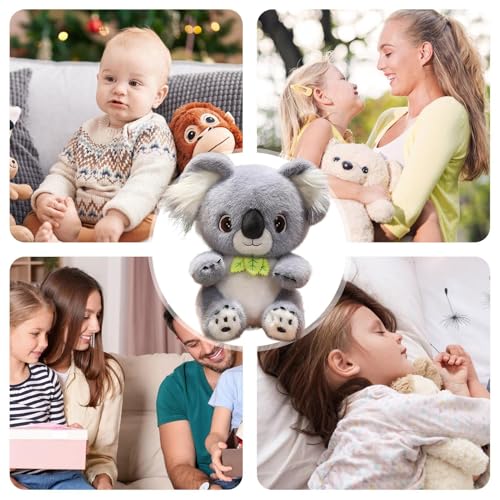Jouet en peluche koala de collection unisexe pour chambre et voyage