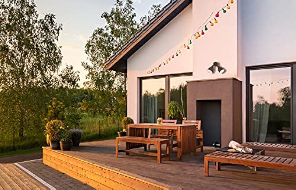 NICOR Lighting 300W Bronze Double Cone Adjustable Security Flood Light (11128)