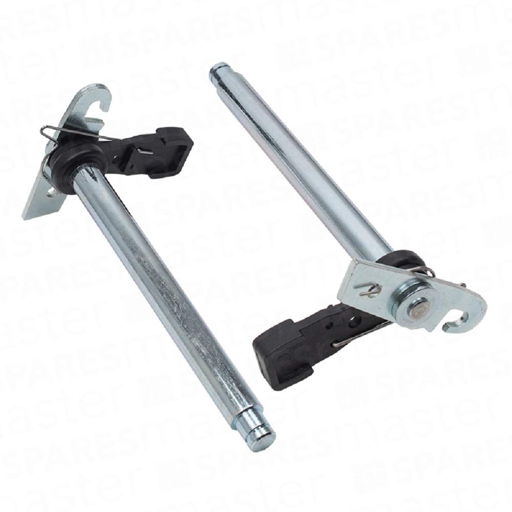 Cardale Silver Garage Door Pattern Cones, Cables & Roller Spindles (Wheel Spindle Assembly)